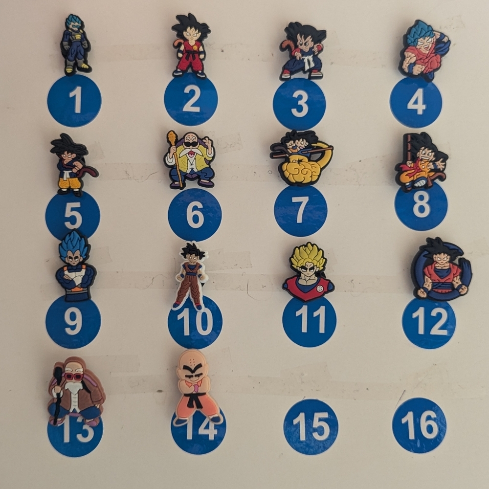 DRAGON BALLZ | 3pcs | show charm | jibbitz